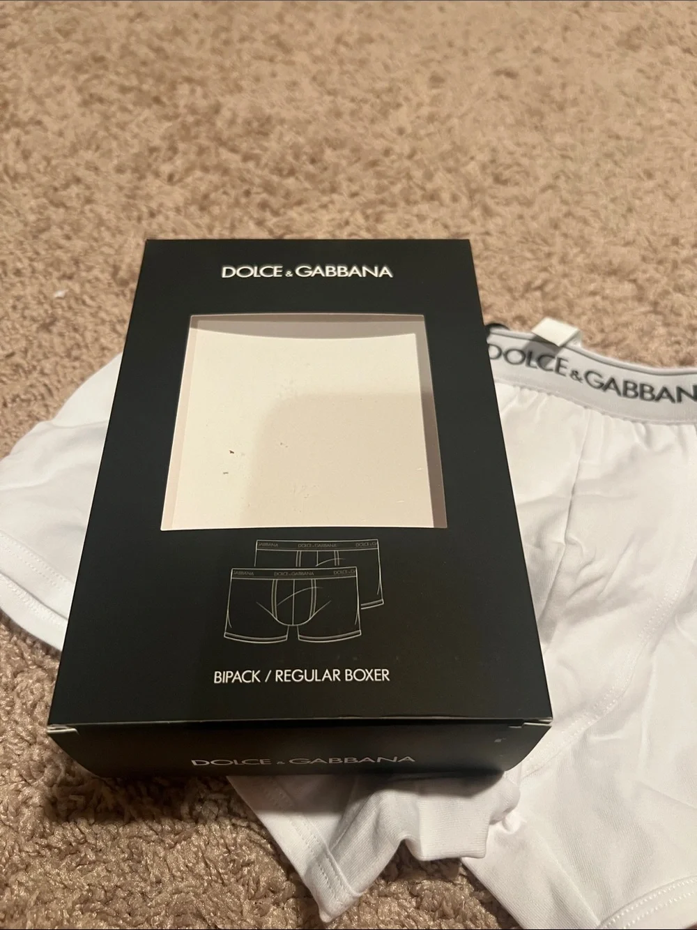 Dolce & Gabbana White Men's Boxer Briefs with Branded Waistband